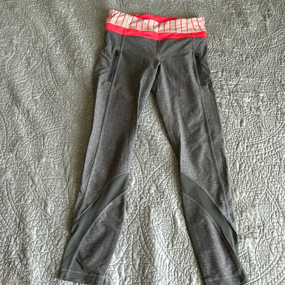 lululemon Run Inspire 7/8 tights. Mid rise. Size XS/4